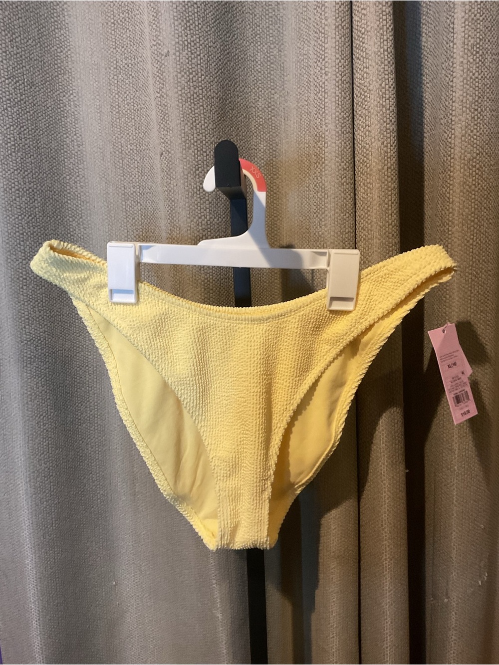 NWT wild fable Yellow Terry Bikini Bottoms XL